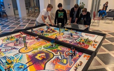 1. trening FIRST LEGO League